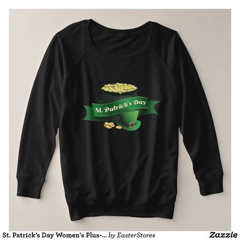 plus size st patricks day|st patrick's plus size sweatshirt.